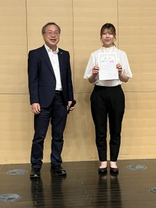 最優秀ポスター賞 大坂さん