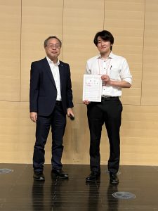 最優秀プレゼン賞 井上さん
